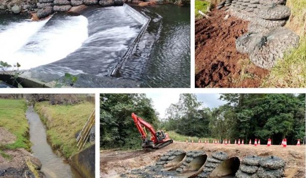 Flood damage restoration