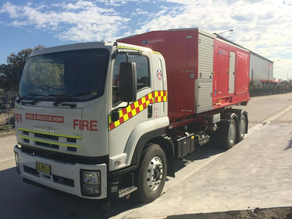 HYTRANS Bulk Water Transfer unit for Fire Rescue