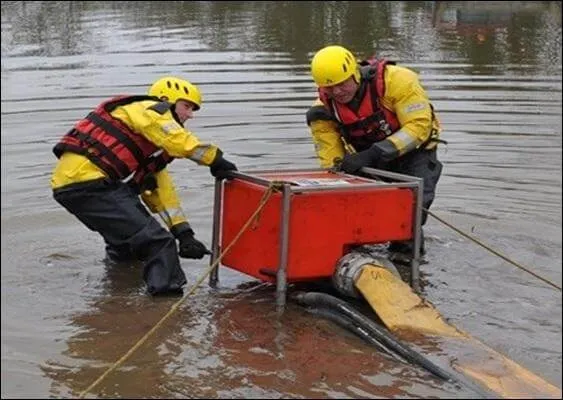 HYTRANS HS150 HVP used to dewater