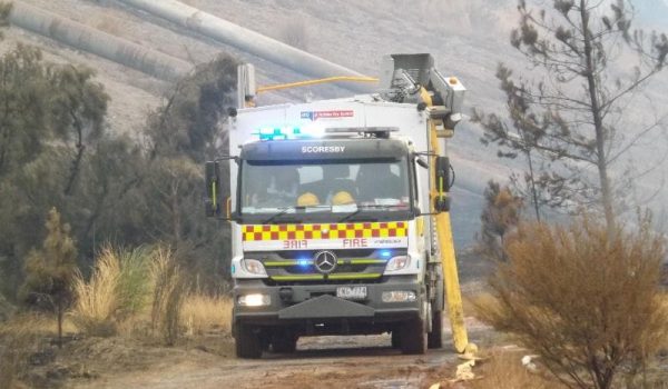 HYTRANS hose layering and recovery unit deployed